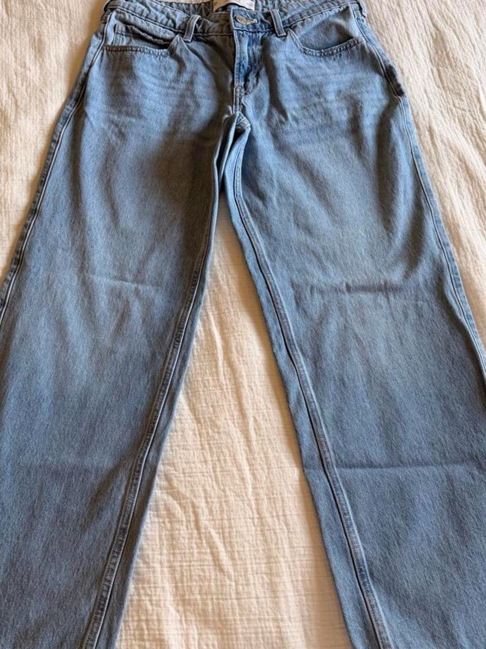 Women’s Light Blue Low rise baggy Jeans